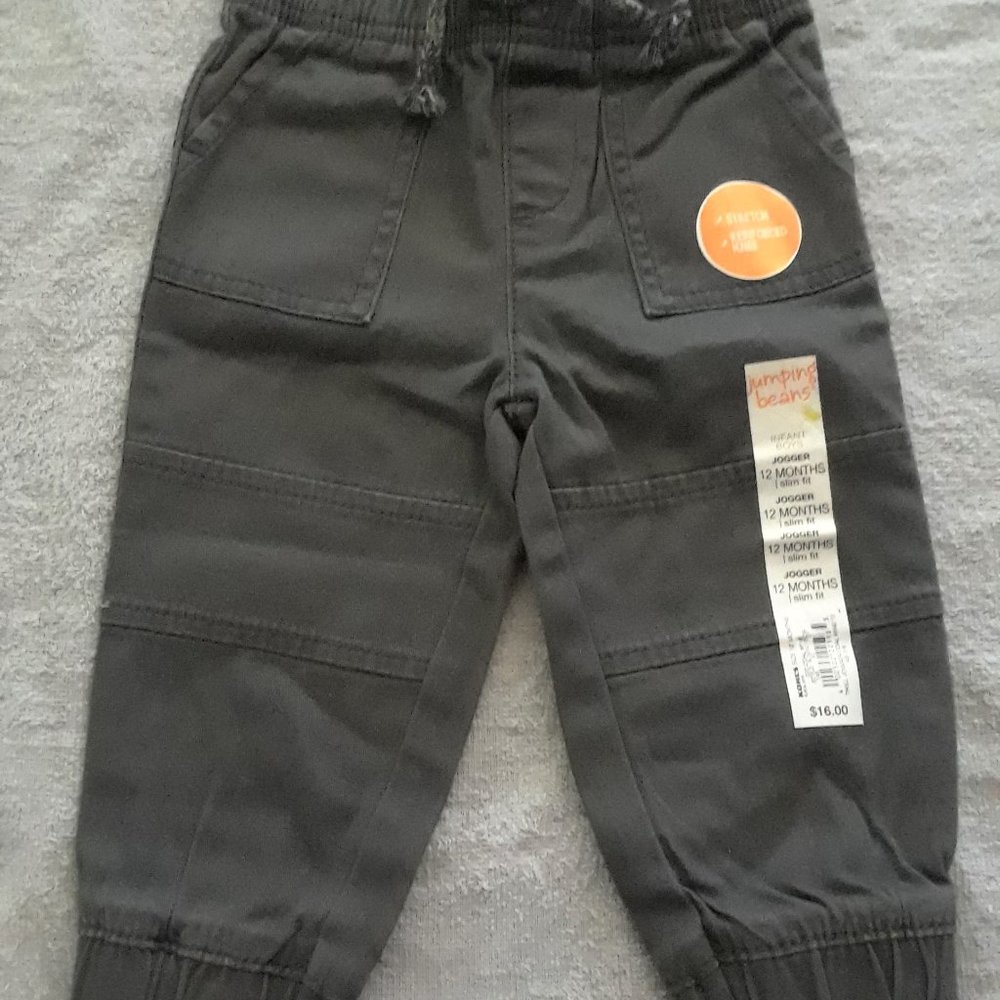 Jumping Beans Infant Boys 12 Months Jogger - New